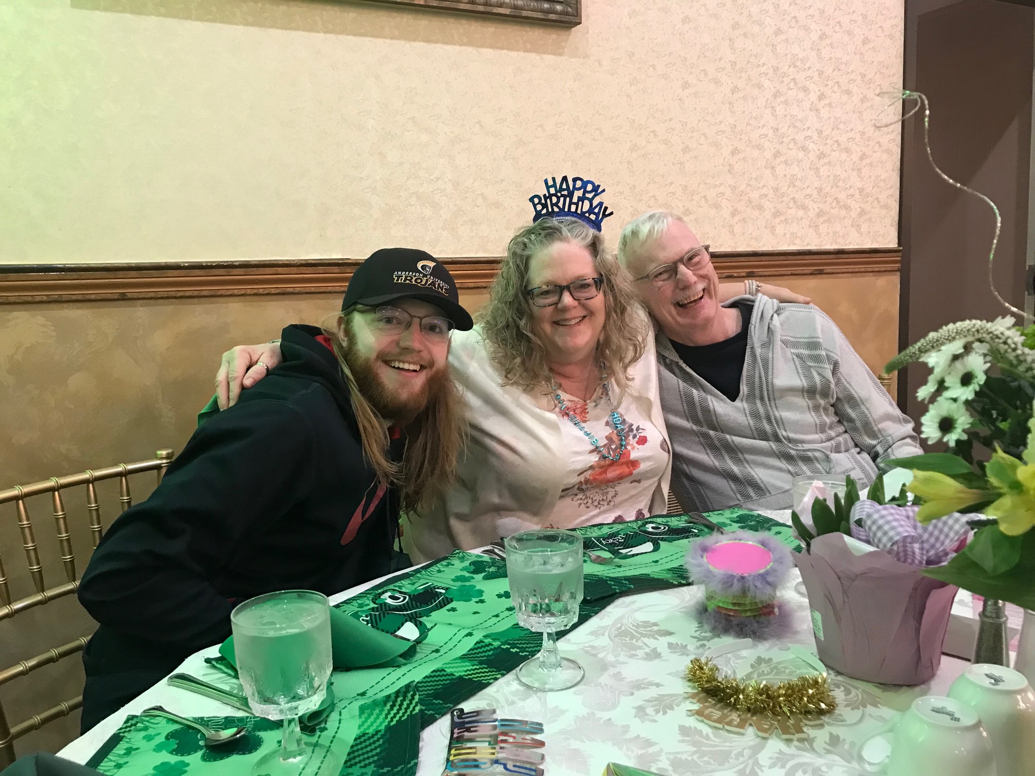 Deb, Eddie, and Shane Courtright